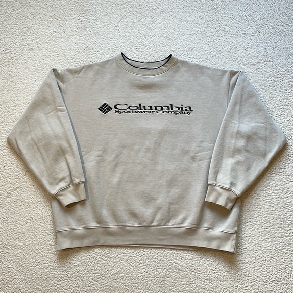 Columbia Other - Rare Vintage 90s Columbia Thick Essential Embroidered Crewneck Sweatshirt